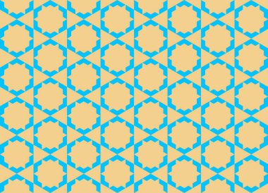 Tekrarlanan şekillerle soyut yaratıcı arkaplan