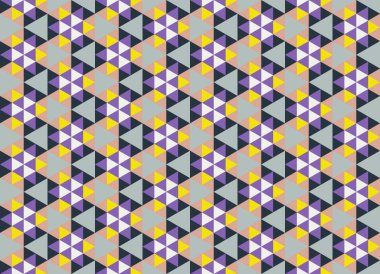 Altıgen desenli modern renkli arkaplan