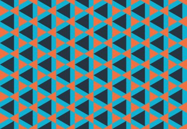 Altıgen desenli modern renkli arkaplan