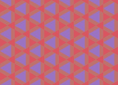 Tekrarlanan şekillerle soyut yaratıcı arkaplan