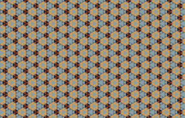 Altıgen desenli modern renkli arkaplan