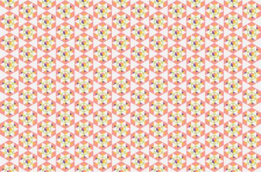 Geometrik elementlerle kusursuz soyut arkaplan