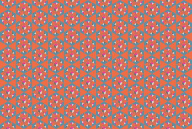 Geometrik elementlerle kusursuz soyut arkaplan