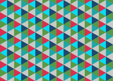 Altıgen desenli modern renkli arkaplan