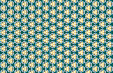 Tekrarlanan şekillerle soyut yaratıcı arkaplan