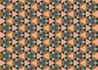 Altıgen desenli modern renkli arkaplan