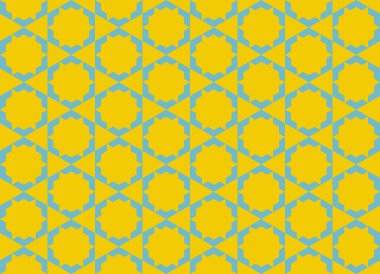 Tekrarlanan şekillerle soyut yaratıcı arkaplan