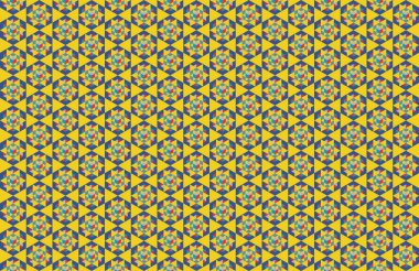 Altıgen desenli modern renkli arkaplan