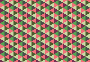 Altıgen desenli modern renkli arkaplan