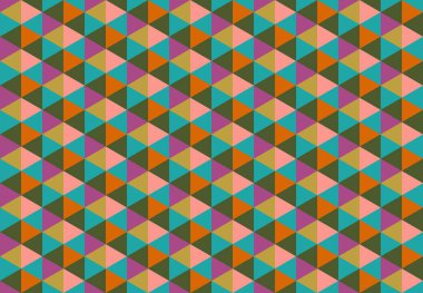 Tekrarlanan şekillerle soyut yaratıcı arkaplan