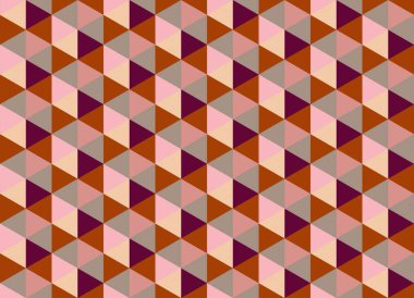 Altıgen desenli modern renkli arkaplan