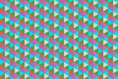 Altıgen desenli modern renkli arkaplan