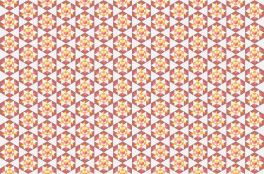 Altıgen desenli modern renkli arkaplan