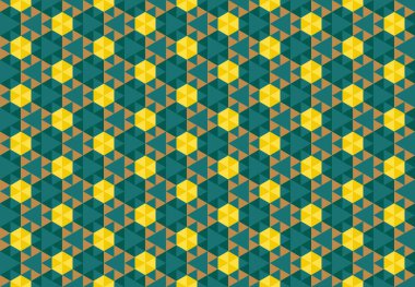 Tekrarlanan şekillerle soyut yaratıcı arkaplan