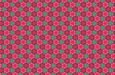 Altıgen desenli modern renkli arkaplan