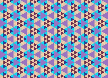 Altıgen desenli modern renkli arkaplan