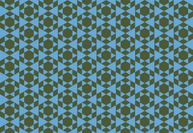 Altıgen desenli modern renkli arkaplan