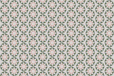 Tekrarlanan şekillerle soyut yaratıcı arkaplan