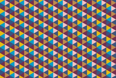 Tekrarlanan şekillerle soyut yaratıcı arkaplan