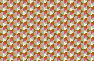 Tekrarlanan şekillerle soyut yaratıcı arkaplan