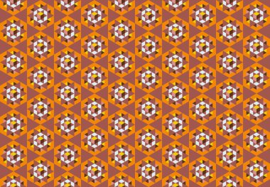 Altıgen desenli modern renkli arkaplan