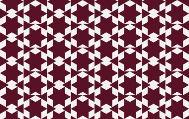 Tekrarlanan şekillerle soyut yaratıcı arkaplan