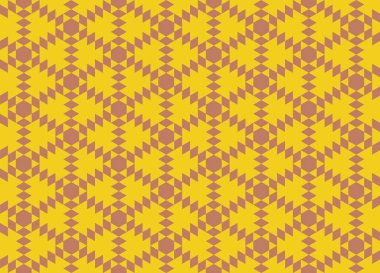 Tekrarlanan şekillerle soyut yaratıcı arkaplan