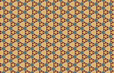 Altıgen desenli modern renkli arkaplan