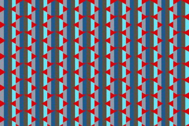 Tekrarlanan şekillerle soyut yaratıcı arkaplan