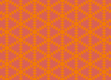 Tekrarlanan şekillerle soyut yaratıcı arkaplan