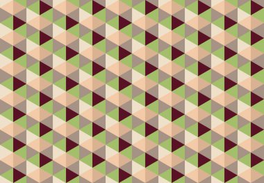 Altıgen desenli modern renkli arkaplan