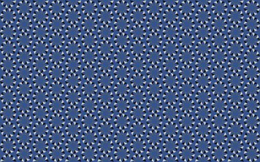 Tekrarlanan şekillerle soyut yaratıcı arkaplan