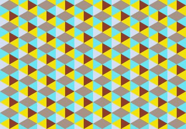 Altıgen desenli modern renkli arkaplan