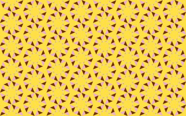 Altıgen desenli modern renkli arkaplan