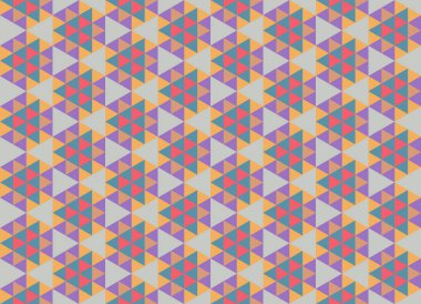 Altıgen desenli modern renkli arkaplan