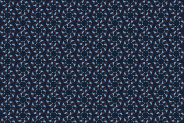 Geometrik elementlerle kusursuz soyut arkaplan