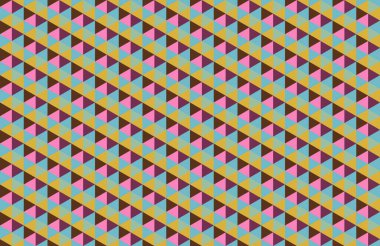 Tekrarlanan şekillerle soyut yaratıcı arkaplan