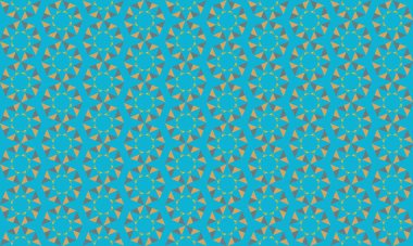 Tekrarlanan şekillerle soyut yaratıcı arkaplan