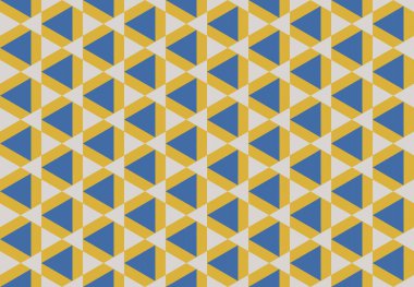 Altıgen desenli modern renkli arkaplan