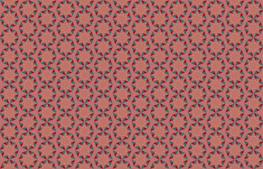 Tekrarlanan şekillerle soyut yaratıcı arkaplan