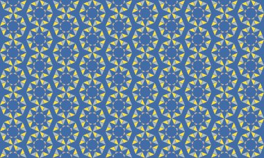 Altıgen desenli modern renkli arkaplan