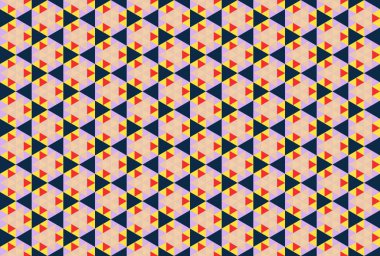 Altıgen desenli modern renkli arkaplan