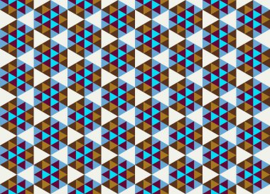 Geometrik elementlerle kusursuz soyut arkaplan