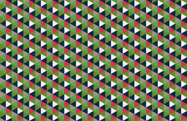 Altıgen desenli modern renkli arkaplan