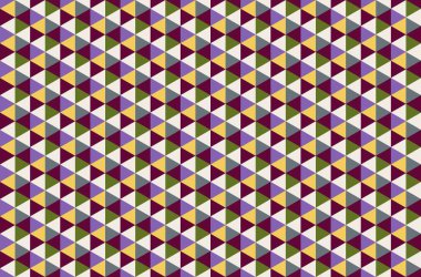 Altıgen desenli modern renkli arkaplan