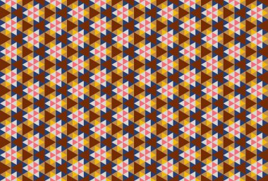 Altıgen desenli modern renkli arkaplan