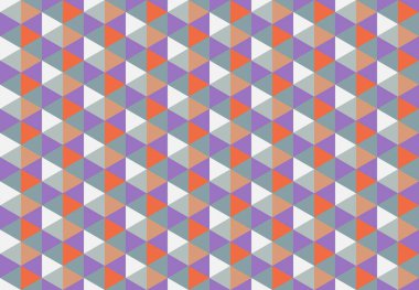 Altıgen desenli modern renkli arkaplan