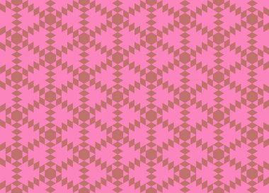 Tekrarlanan şekillerle soyut yaratıcı arkaplan