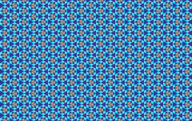 Tekrarlanan şekillerle soyut yaratıcı arkaplan