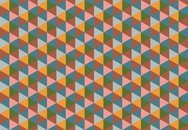 Tekrarlanan şekillerle soyut yaratıcı arkaplan